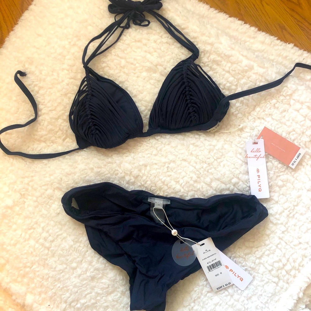 Pily Q Navy Bikini